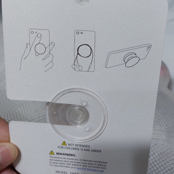 LuLu LaLa Beautiful Unique Toasted Bread Phone Grip Let Your Phone Bloom - Picture 2 of 2